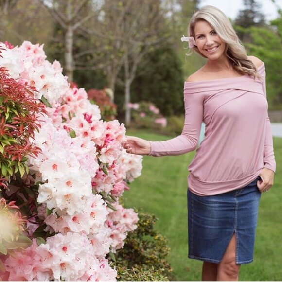 Cherish Black Fun and flirty ribbed cross cross off-the-shoulder tunic size S - Picture 16 of 16